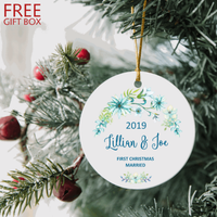 First Christmas Married Ornament
