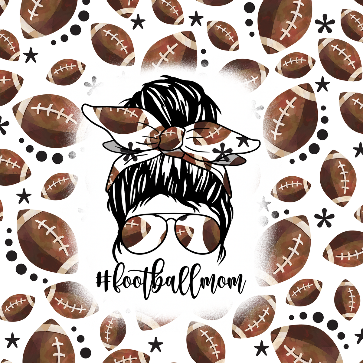 Football Mom Tumbler