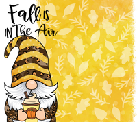 Autumn Gnome 20 oz Skinny Tumbler