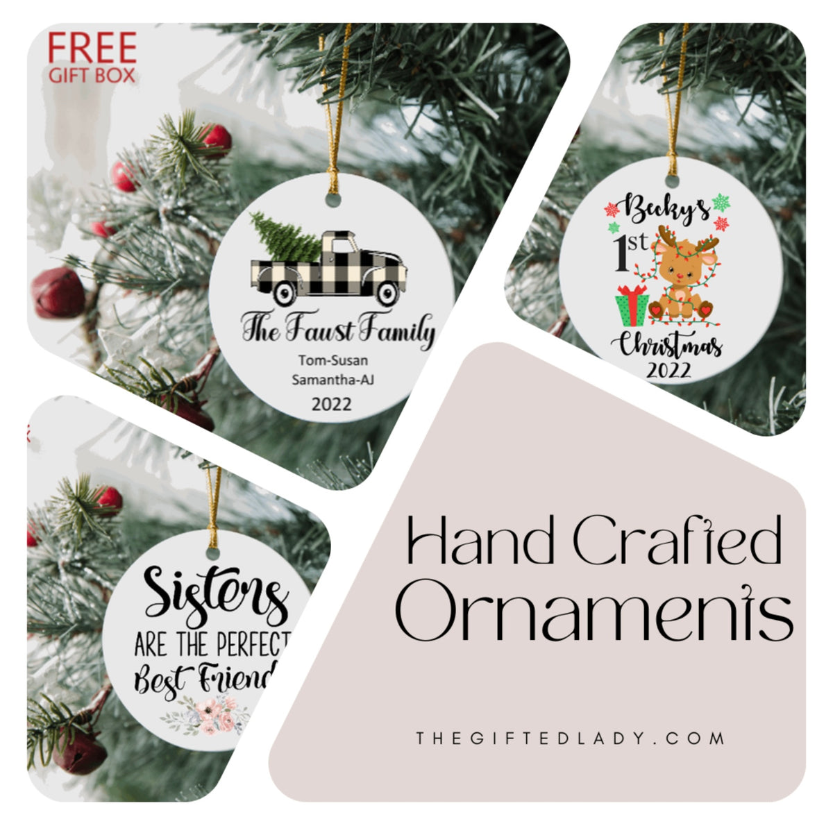 Sister Holiday Ornament