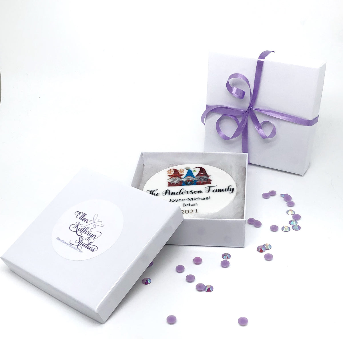 Personalized Family Christmas Ornament