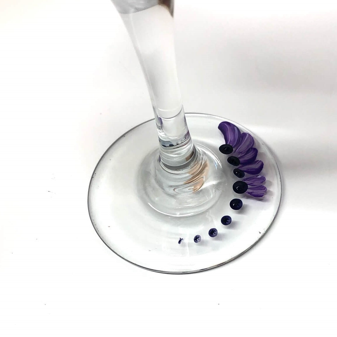 Purple Dragonfly Wine Glasses (Set of 2)