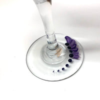 Purple Dragonfly Wine Glasses (Set of 2)