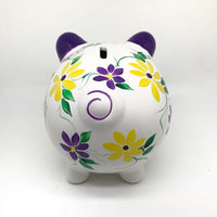 Personalized Painted Piggy Bank