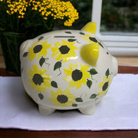 Ready to Ship Painted Piggy Bank