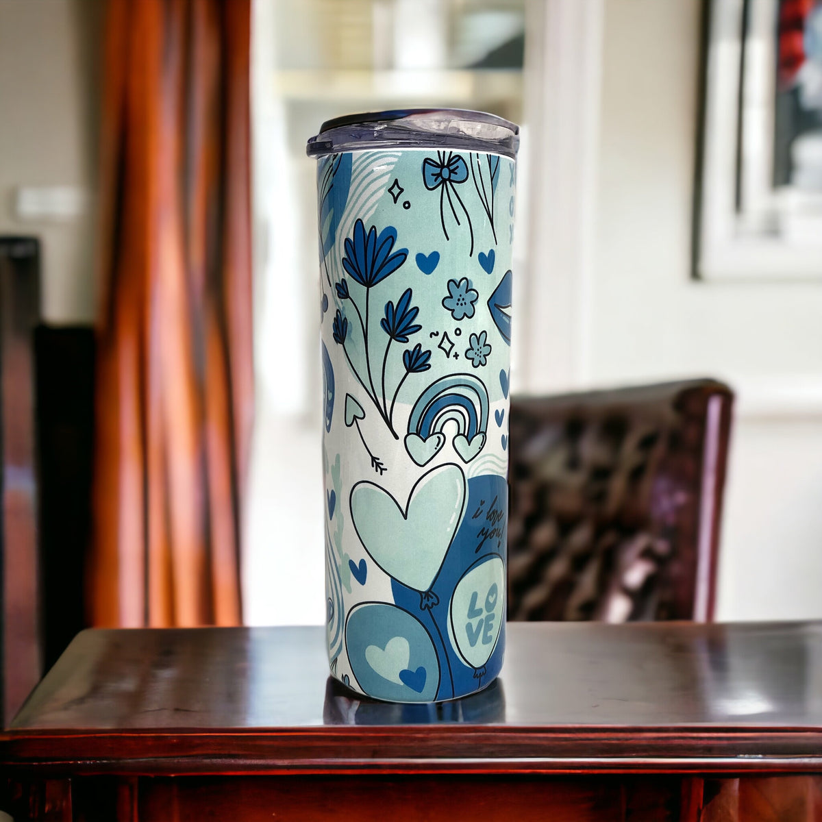 Ready to Ship Valentine 20 oz Skinny Tumbler