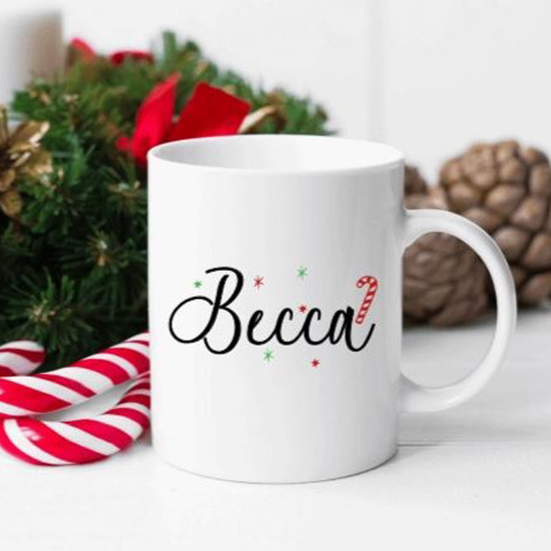 Personalized Holiday Mug