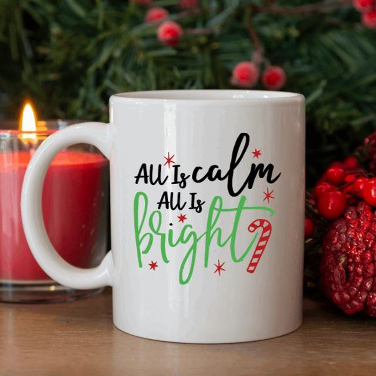 Personalized Holiday Mug