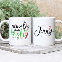 Personalized Holiday Mug