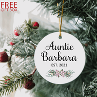 Aunt Christmas Ornament