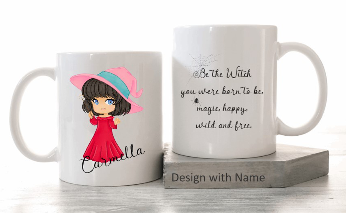 Be the Witch Halloween Mug -Brunette