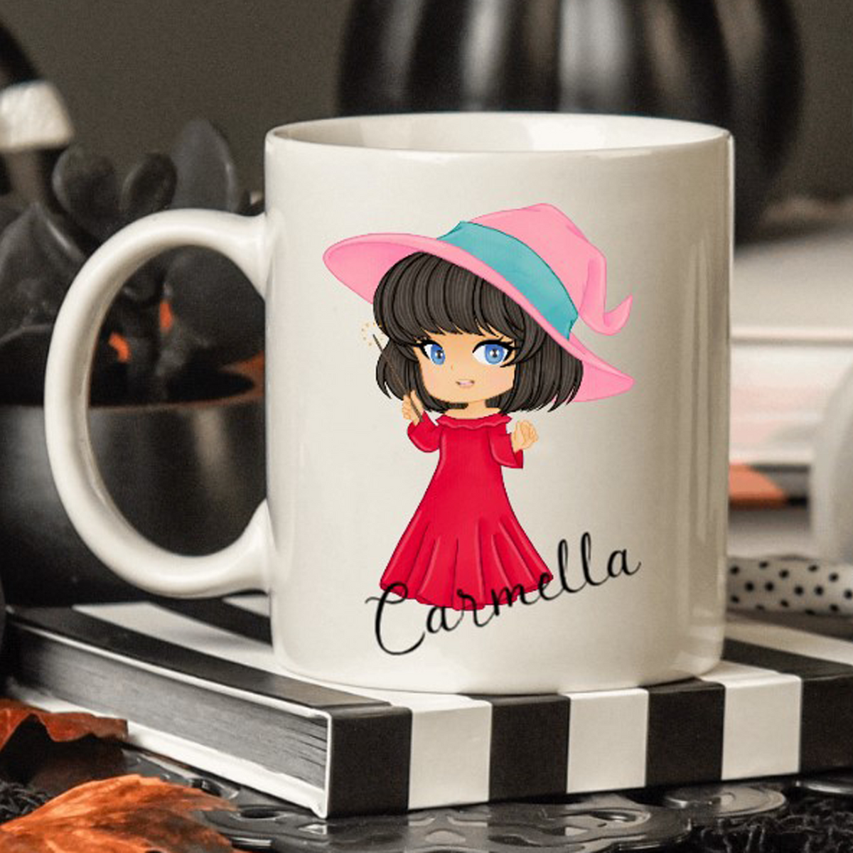 Be the Witch Halloween Mug -Brunette