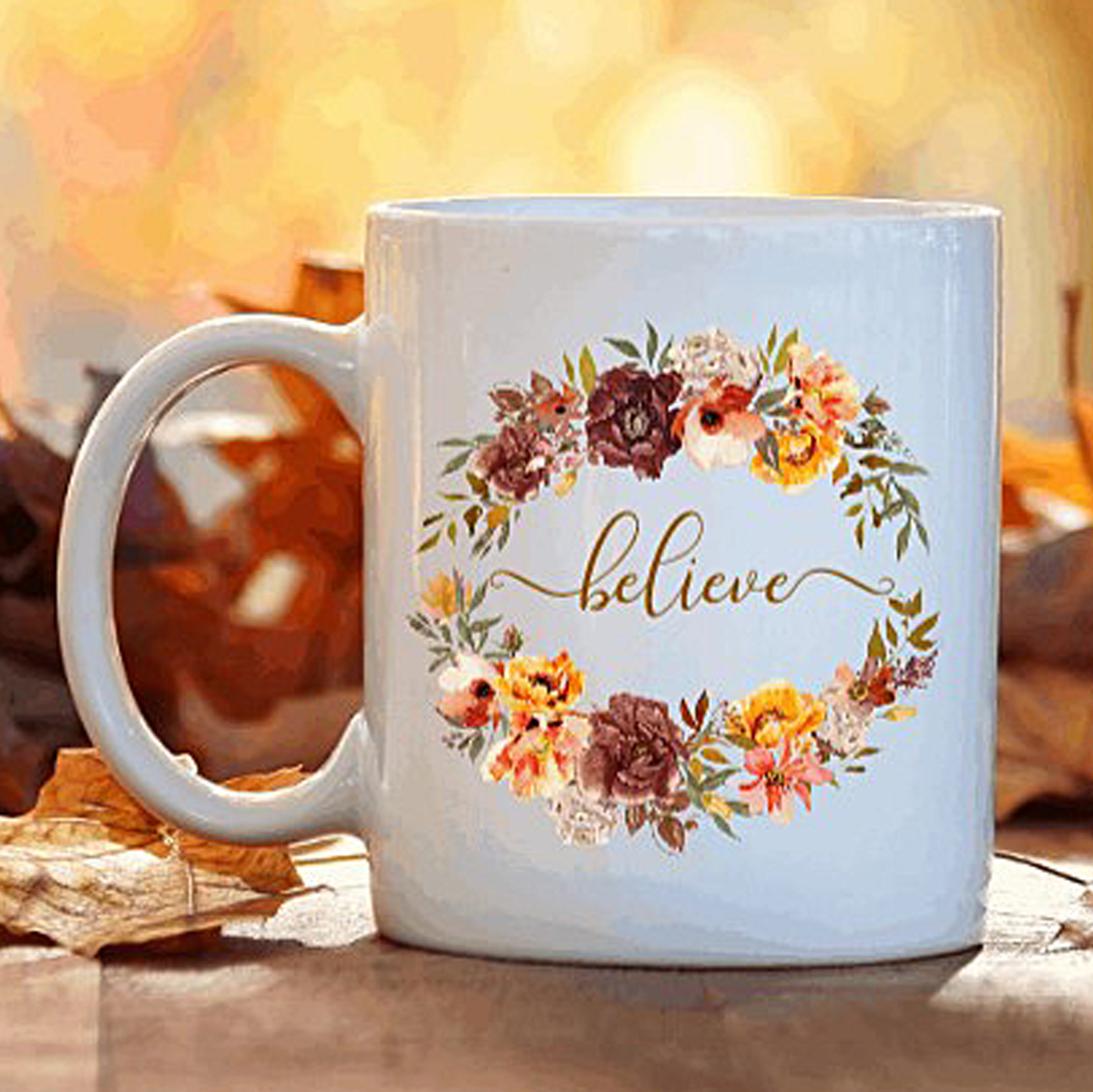 Inspirational Autumn Mug