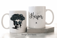 Halloween Skull Mug