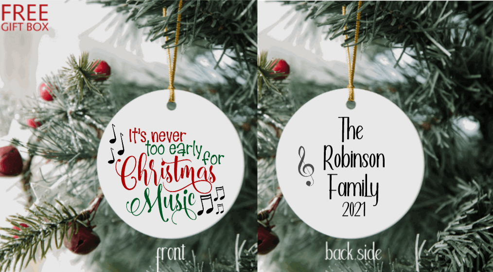 Music Teacher Ornament