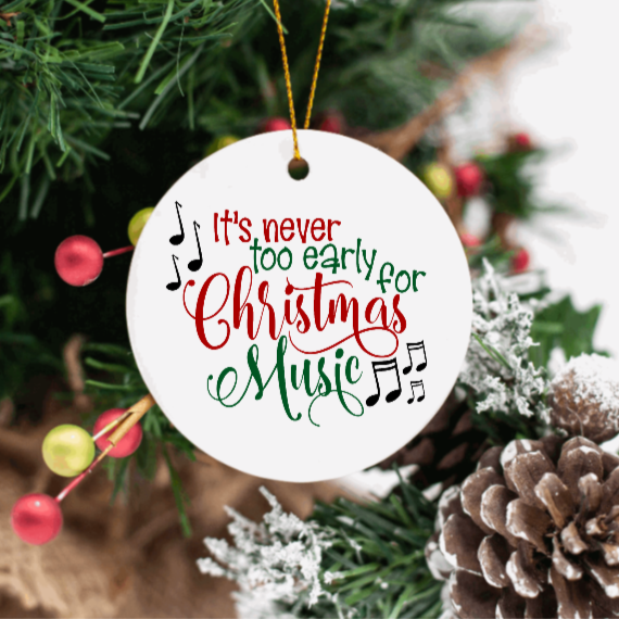 Music Teacher Ornament