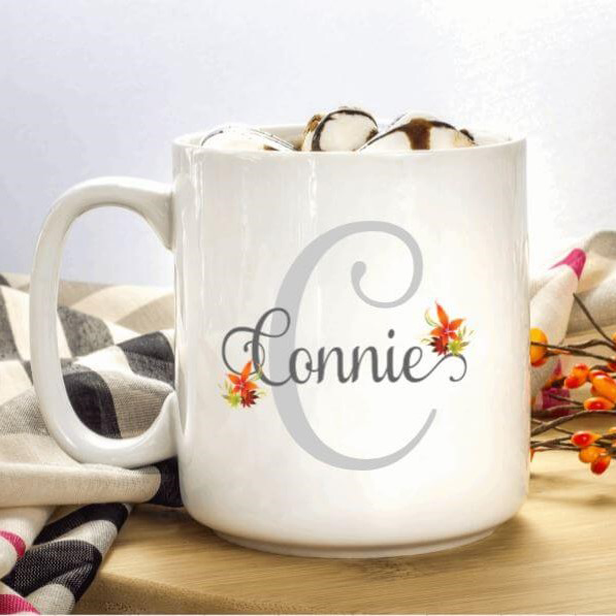 Personalized Autumn Mug