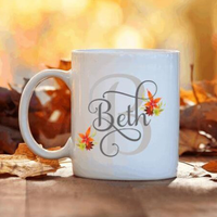 Personalized Autumn Mug