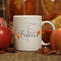 Personalized Autumn Mug