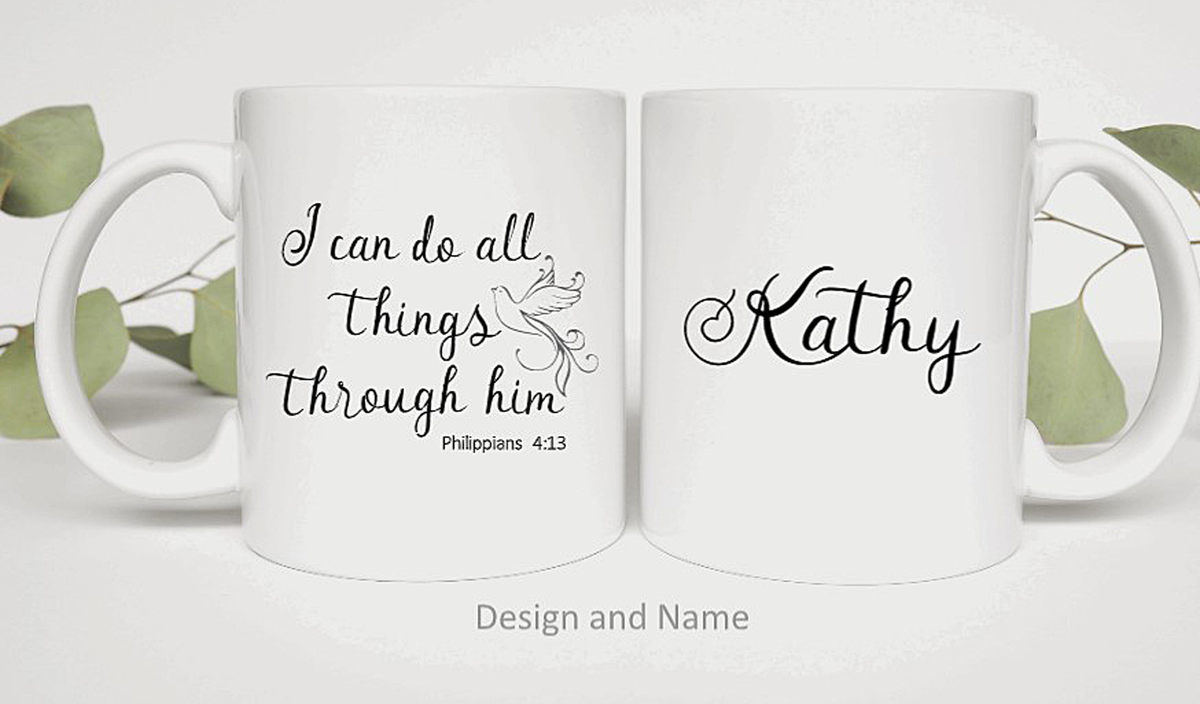 Personalized Religious Coffee Mug