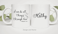 Personalized Religious Coffee Mug