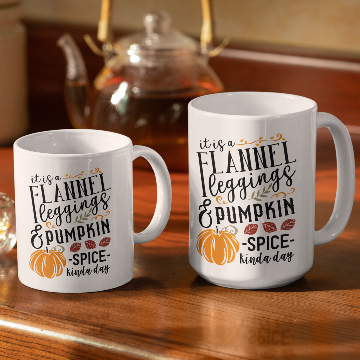 Flannel & Pumpkin Spice Mug