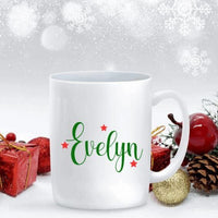 Personalized Holiday Coffee Mug