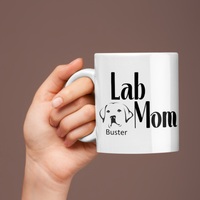 Labrador Mom Personalized Mug
