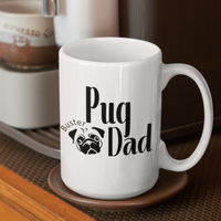 Pug Dad Personalized Mug