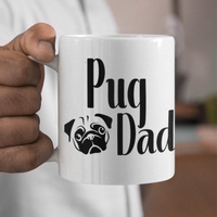 Pug Dad Personalized Mug