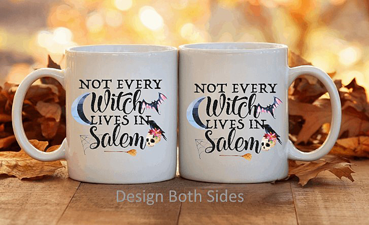 Funny, Personalized Witch Coffee Mug