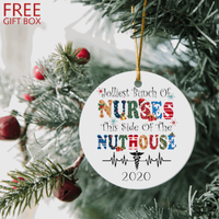 Nurse Coworker Holiday Ornament