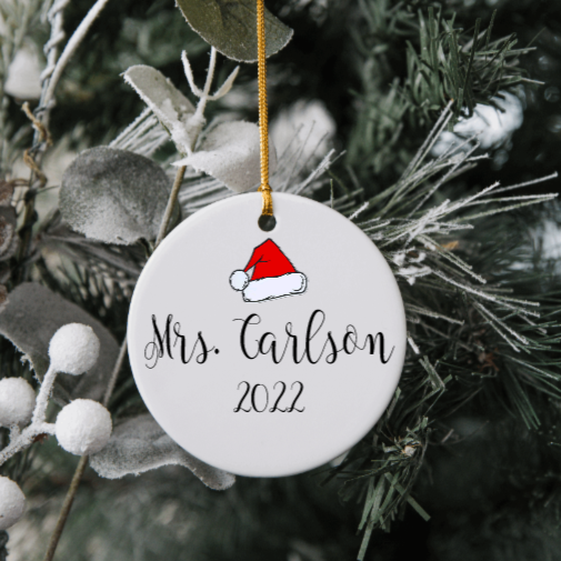 Favorite Teacher Ornament