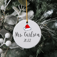 Favorite Teacher Ornament