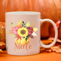 Pumpkin Kisses Coffee Mug