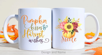 Pumpkin Kisses Coffee Mug