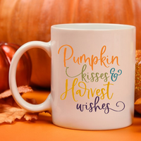 Pumpkin Kisses Coffee Mug