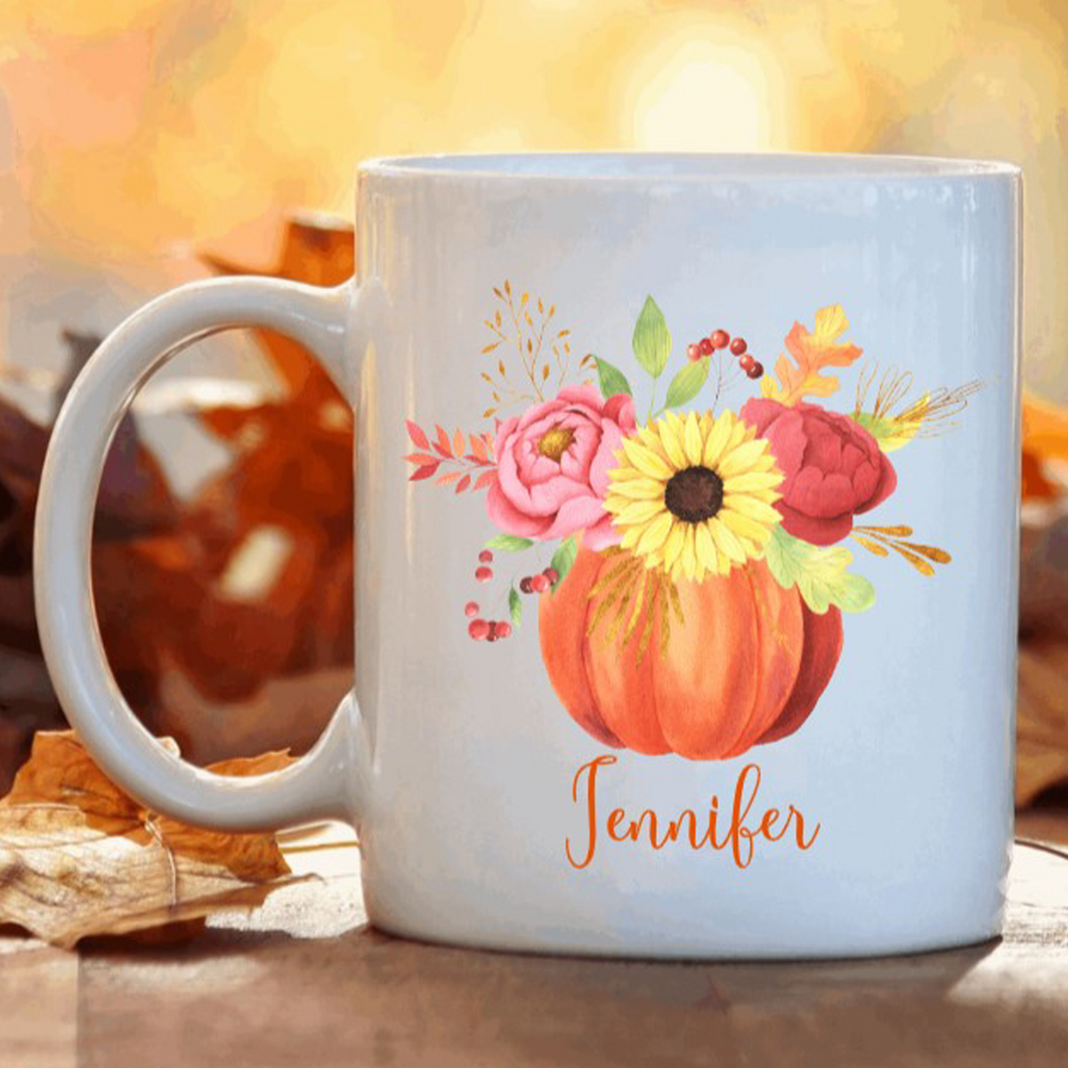 My Favorite Color is Autumn Mug