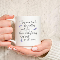 Purple Dragonfly Personalized Mug