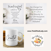 Blue Dragonfly Personalized Mug