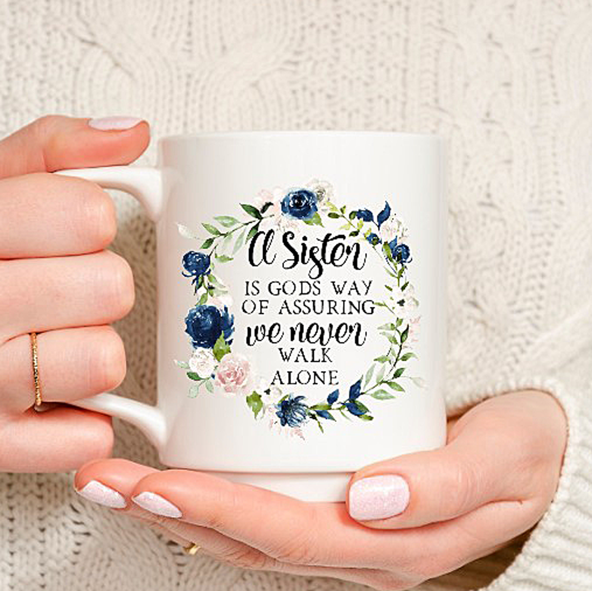 Personalized Coffee Mug for Sister