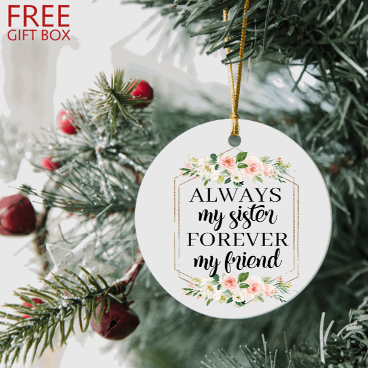 Sister Holiday Ornament