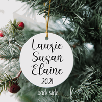 Sister Christmas Ornament