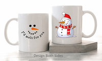 Cute Snowman Mug
