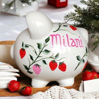 Strawberry Piggy Bank