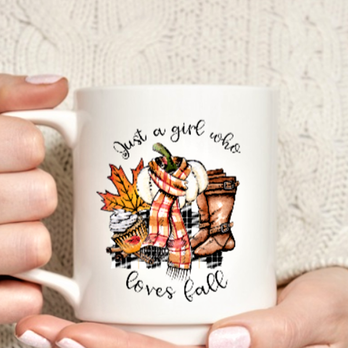 Girl Who Loves Fall Mug