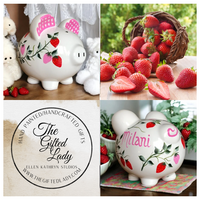 Strawberry Piggy Bank