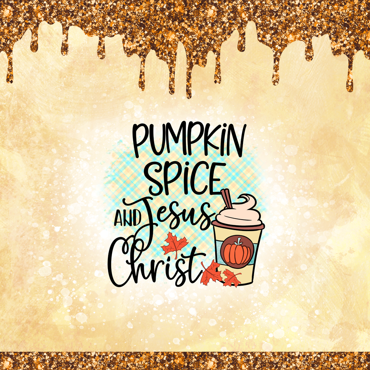 Pumpkin Spice Skinny Tumbler