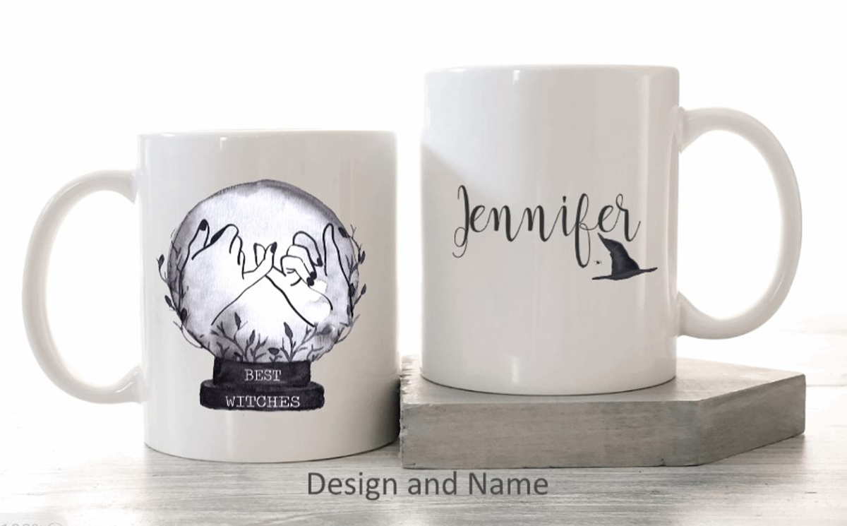 Best Friend Personalized Halloween Mug