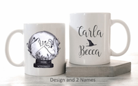 Best Friend Personalized Halloween Mug